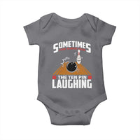 Funny Bowling Baby Onesie Hear The Ten Pin Laughing Bowler