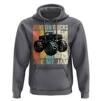 Monster Trucks Are My Jam Hoodie Vintage Retro