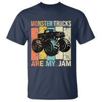 Monster Trucks Are My Jam T Shirt Vintage Retro
