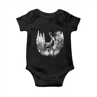 Deer Hunting Baby Onesie Deer Forest Nature Lover Stag Hunter