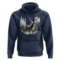 Deer Hunting Hoodie Deer Forest Nature Lover Stag Hunter