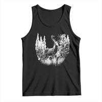 Deer Hunting Tank Top Deer Forest Nature Lover Stag Hunter