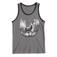 Deer Hunting Tank Top Deer Forest Nature Lover Stag Hunter