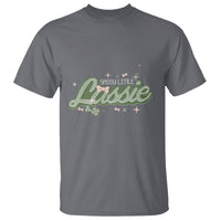 Cute St. Patricks Day T Shirt Sassy Little Lassie for Girl Kids - Wonder Print Shop