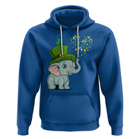 Cute Elephant St. Patricks Day Hoodie for Boys Girls - Wonder Print Shop