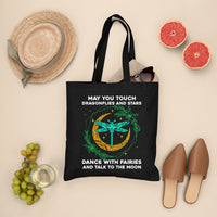 May You Touch Dragonflies Dance With Fairies Talk To The Moon Dragonfly Spiritual Tote Bag, Dragonfly Tote Bag, Gift for Women Tote Bag - Wonder Print Shop