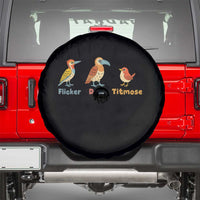 Flicker Dodo Titmouse Subtle FDT Spare Tire Cover Funny Bird Lover Nature