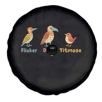 Flicker Dodo Titmouse Subtle FDT Spare Tire Cover Funny Bird Lover Nature