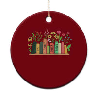 Subtle FDT 8647 Ceramic Ornament Foxtrots Deltas Tangos Book Lovers Flower - Wonder Print Shop