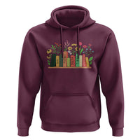 Subtle FDT 8647 Hoodie Foxtrots Deltas Tangos Book Lovers Flower