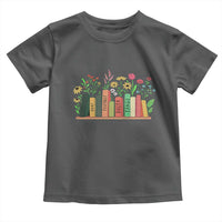 Subtle FDT 8647 Toddler T Shirt Foxtrots Deltas Tangos Book Lovers Flower