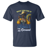 Melanin Cowgirl Linedance T Shirt Where Them Fans At Boots On Da Ground