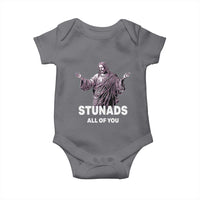 Funny Jesus Baby Onesie Stunads All Of You