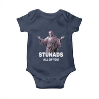 Funny Jesus Baby Onesie Stunads All Of You