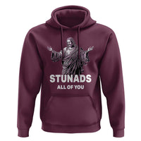Funny Jesus Hoodie Stunads All Of You
