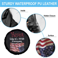 American Flag Resist Spare Tire Cover Like It's 1938 Germany