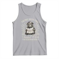 Foxtrot Delta Tango FDT Social Club Tank Top Only You Can Prevent Fascism Retro Bear