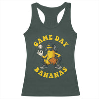 Cute Bananas Graphic Racerback Tank Top Game Day Cool Catcher Baseball Lover