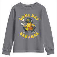 Cute Bananas Graphic Youth Sweatshirt Game Day Cool Catcher Baseball Lover