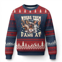 Melanin Cowgirls Ugly Christmas Sweater Where Them Fans At Country Life Women Girls - Wonder Print Shop