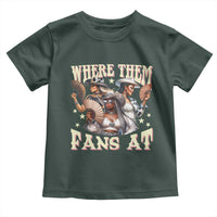 Melanin Cowgirls Toddler T Shirt Where Them Fans At Country Life Women Girls