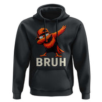 Funny Dabbing Oriole Bird Bruh Hoodie Cool Game Day Sports Fan