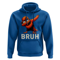 Funny Dabbing Oriole Bird Bruh Hoodie Cool Game Day Sports Fan