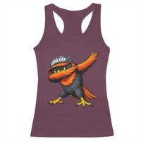 Fierce Oriole Spirit Graphic Racerback Tank Top Cool Game Day Sports Fan