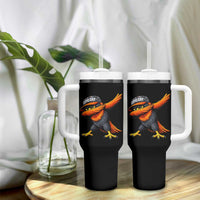 Fierce Oriole Spirit Graphic Tumbler With Handle Cool Game Day Sports Fan