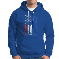 American Patriotic Hoodie 4th of July Red White and Blue American Flag US Patriotic - Wonder Print Shop