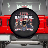 1776 National Champs Est 1776 Vintage Seal Spare Tire Cover Funny Cool Sunglasses Presidents and Founding Fathers Sports Style Patriotic