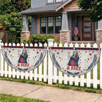 And Bake Funny Benjamin Franklin Graphic Matching Patriotic Fan Flag Vintage Founding Father Distressed Stars and Lightning Bolts Dynamic Duo