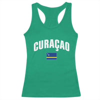 Curaçao National Flag Classic Heritage Racerback Tank Top Caribbean Pride Souvenir