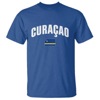 Curaçao National Flag Classic Heritage T Shirt Caribbean Pride Souvenir