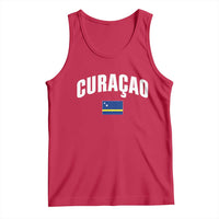 Curaçao National Flag Classic Heritage Tank Top Caribbean Pride Souvenir