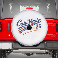 Cabo Verde Soccer Club 26 National Pride Spare Tire Cover Cape Verde Football Fans Retro Sporty Est. 2026
