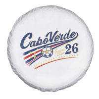 Cabo Verde Soccer Club 26 National Pride Spare Tire Cover Cape Verde Football Fans Retro Sporty Est. 2026