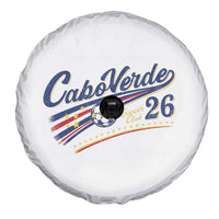 Cabo Verde Soccer Club 26 National Pride Spare Tire Cover Cape Verde Football Fans Retro Sporty Est. 2026