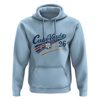 Cabo Verde Soccer Club 26 National Pride Hoodie Cape Verde Football Fans Retro Sporty Est. 2026