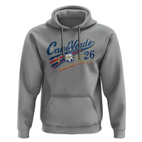 Cabo Verde Soccer Club 26 National Pride Hoodie Cape Verde Football Fans Retro Sporty Est. 2026 TS02