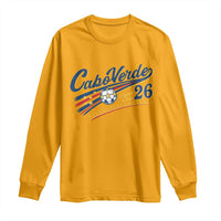 Cabo Verde Soccer Club 26 National Pride Long Sleeve Shirt Cape Verde Football Fans Retro Sporty Est. 2026 TS02