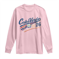 Cabo Verde Soccer Club 26 National Pride Long Sleeve Shirt Cape Verde Football Fans Retro Sporty Est. 2026 TS02