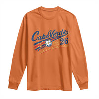 Cabo Verde Soccer Club 26 National Pride Long Sleeve Shirt Cape Verde Football Fans Retro Sporty Est. 2026 TS02