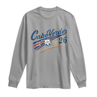 Cabo Verde Soccer Club 26 National Pride Long Sleeve Shirt Cape Verde Football Fans Retro Sporty Est. 2026 TS02