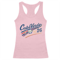 Cabo Verde Soccer Club 26 National Pride Racerback Tank Top Cape Verde Football Fans Retro Sporty Est. 2026 TS02