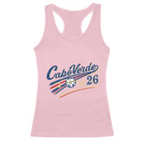 Cabo Verde Soccer Club 26 National Pride Racerback Tank Top Cape Verde Football Fans Retro Sporty Est. 2026