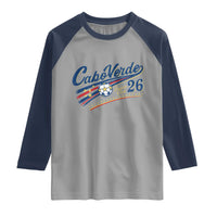 Cabo Verde Soccer Club 26 National Pride Raglan Shirt Cape Verde Football Fans Retro Sporty Est. 2026 TS02