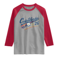 Cabo Verde Soccer Club 26 National Pride Raglan Shirt Cape Verde Football Fans Retro Sporty Est. 2026 TS02
