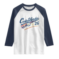 Cabo Verde Soccer Club 26 National Pride Raglan Shirt Cape Verde Football Fans Retro Sporty Est. 2026 TS02