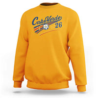 Cabo Verde Soccer Club 26 National Pride Sweatshirt Cape Verde Football Fans Retro Sporty Est. 2026 TS02